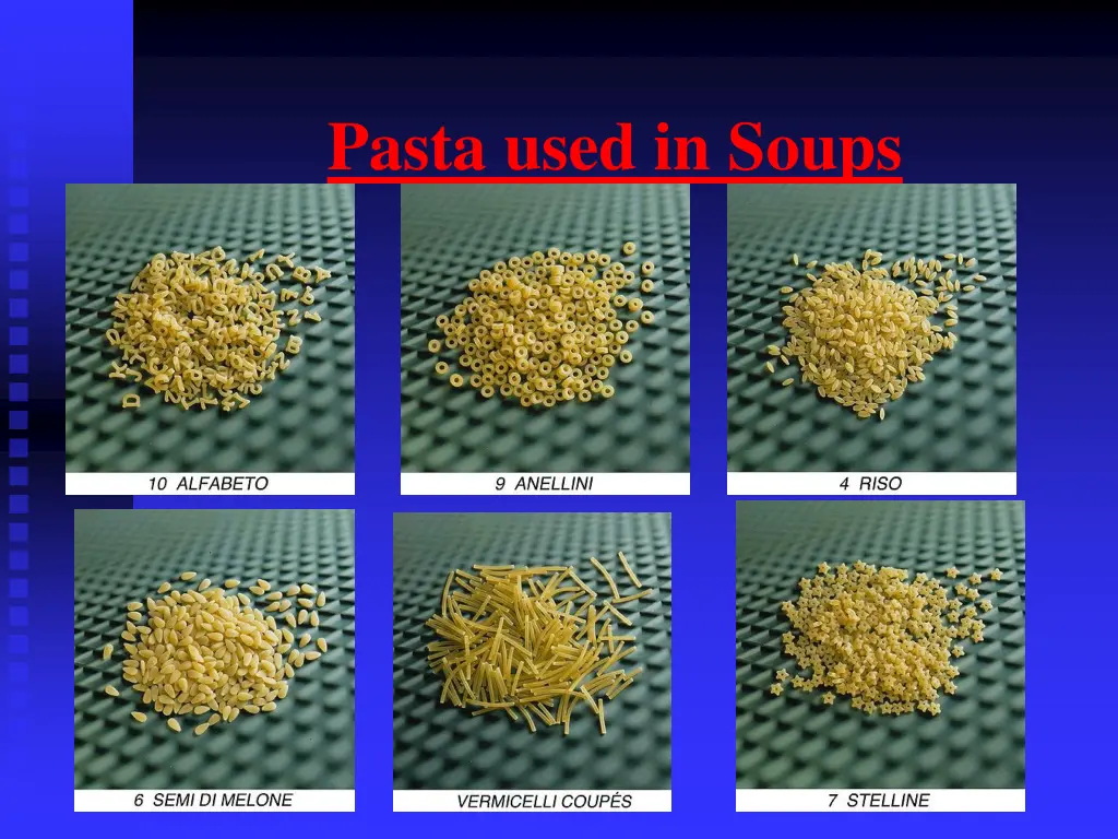 pasta used in soups