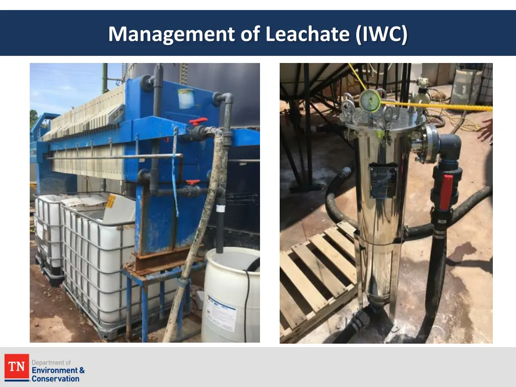 management of leachate iwc 1