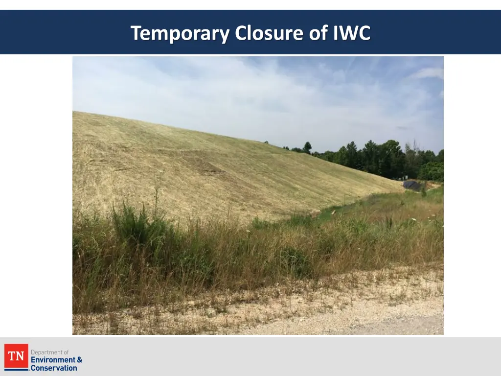 temporary closure of iwc 4