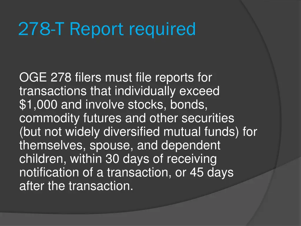 278 t report required