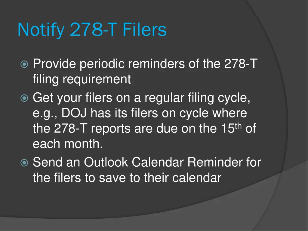 notify 278 t filers