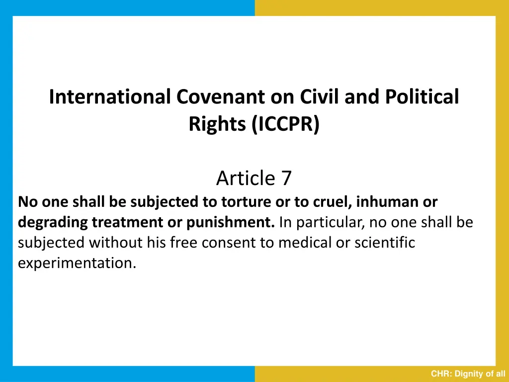 international covenant on civil and political 1