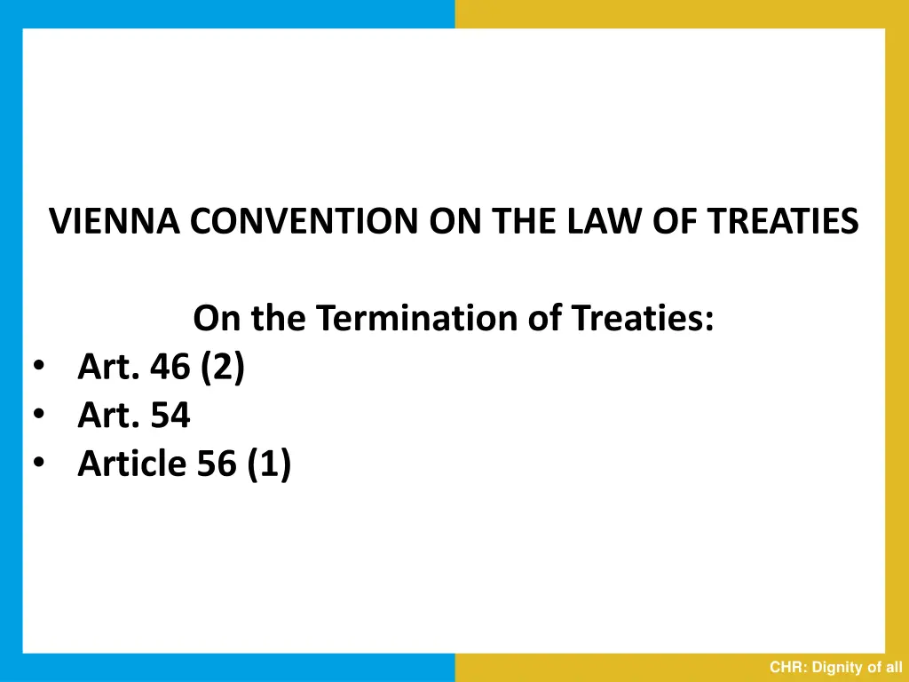 vienna convention on the law of treaties