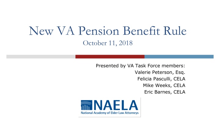 new va pension benefit rule october 11 2018