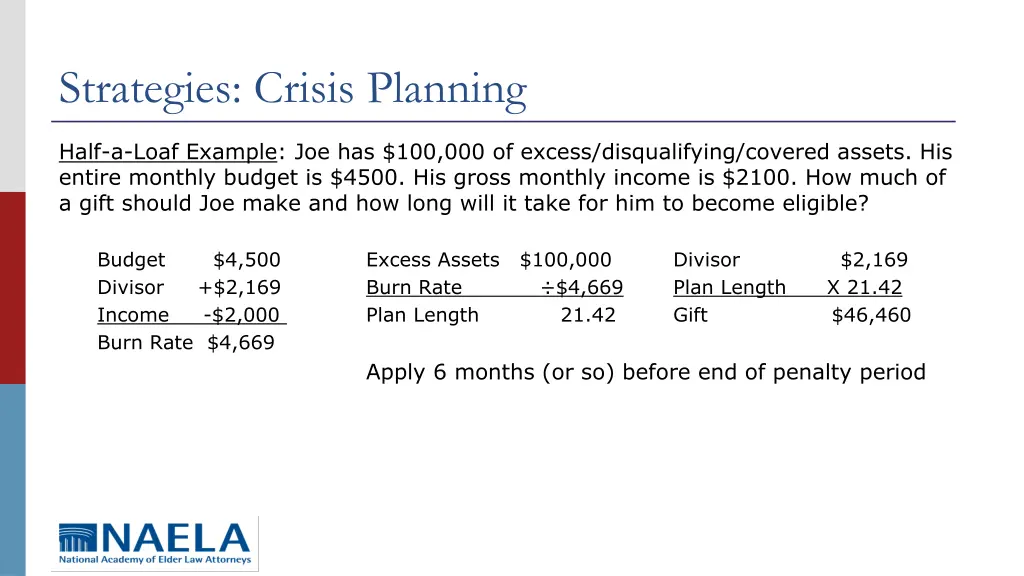 strategies crisis planning 5