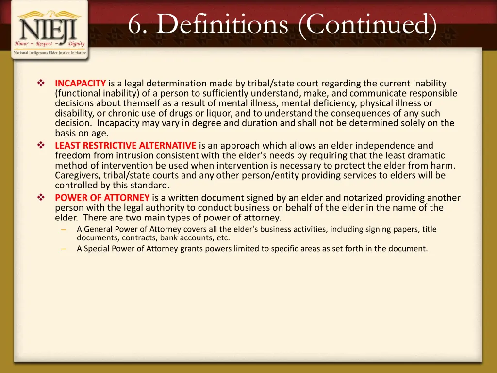 6 definitions continued 1