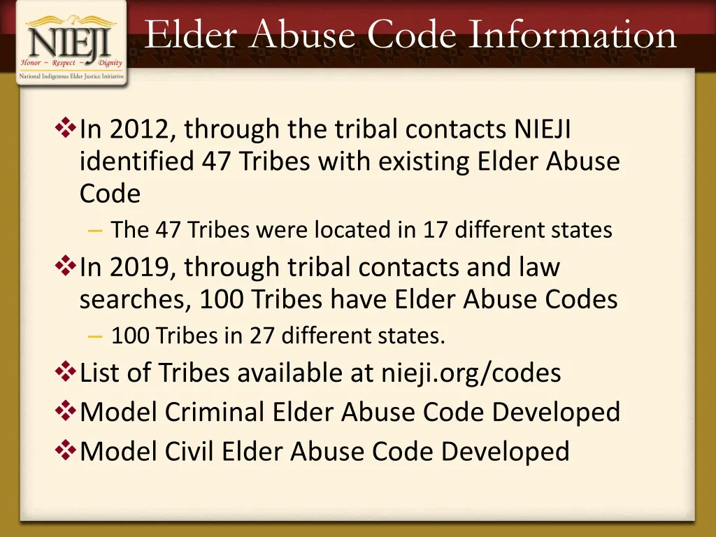 elder abuse code information