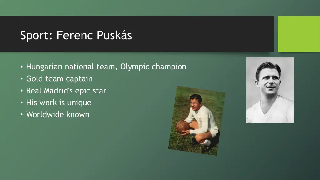 sport ferenc pusk s