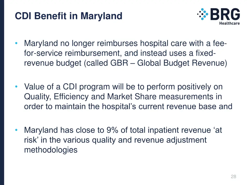 cdi benefit in maryland