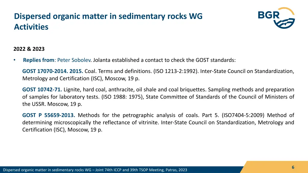 dispersed organic matter in sedimentary rocks 4