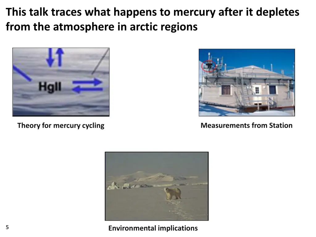 this talk traces what happens to mercury after