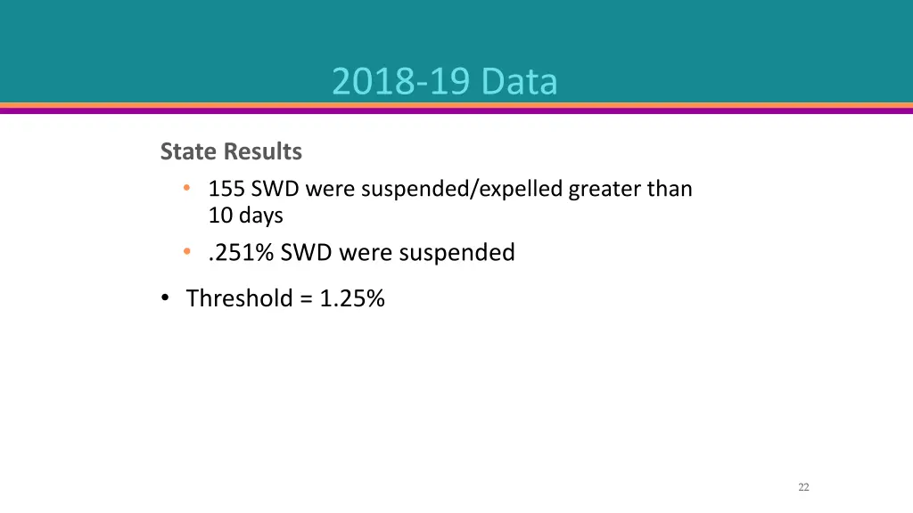 2018 19 data