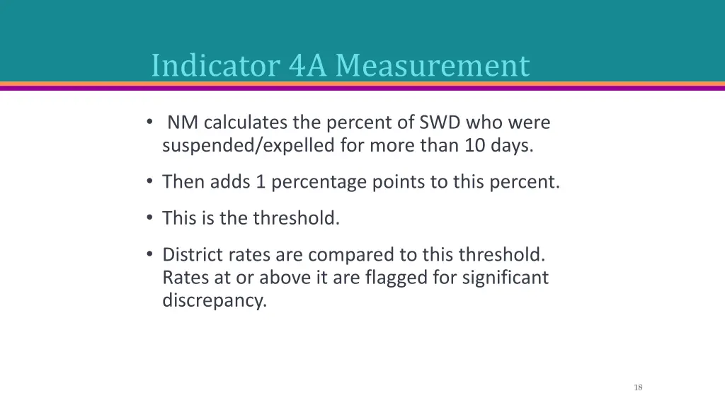 indicator 4a measurement 2