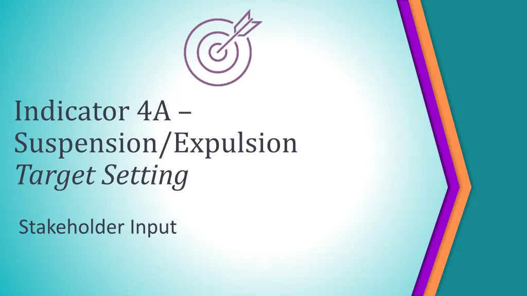 indicator 4a suspension expulsion target setting