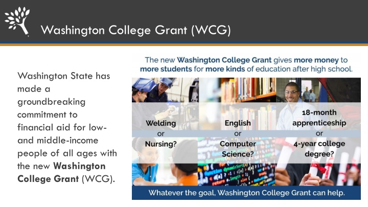 washington college grant wcg