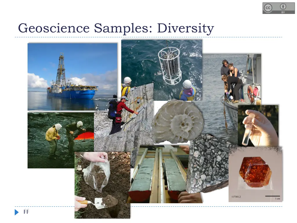 geoscience samples diversity