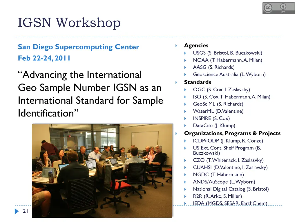 igsn workshop