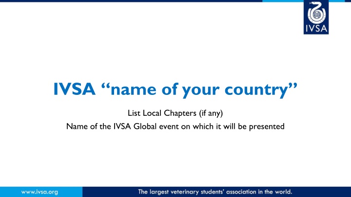 ivsa name of your country