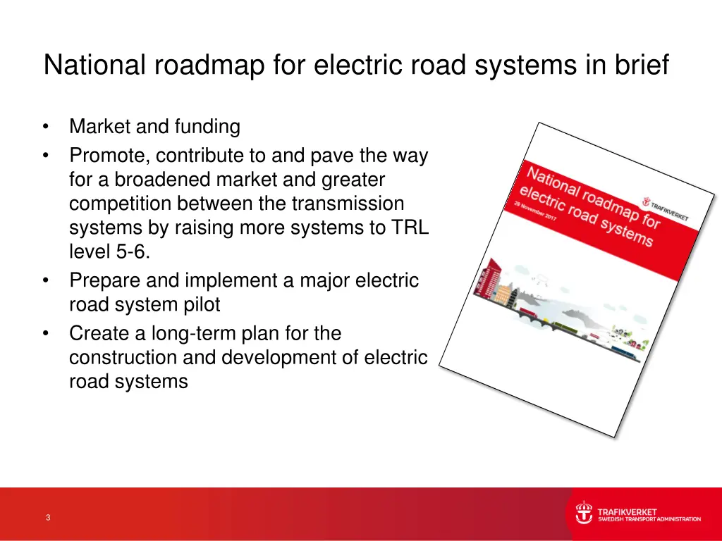 national roadmap for electric road systems