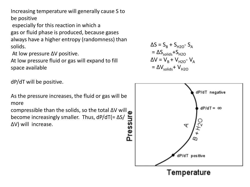 increasing temperature will generally cause