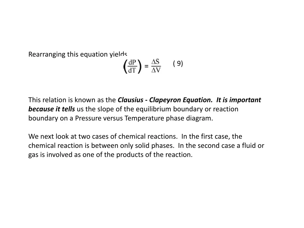 rearranging this equation yields 9