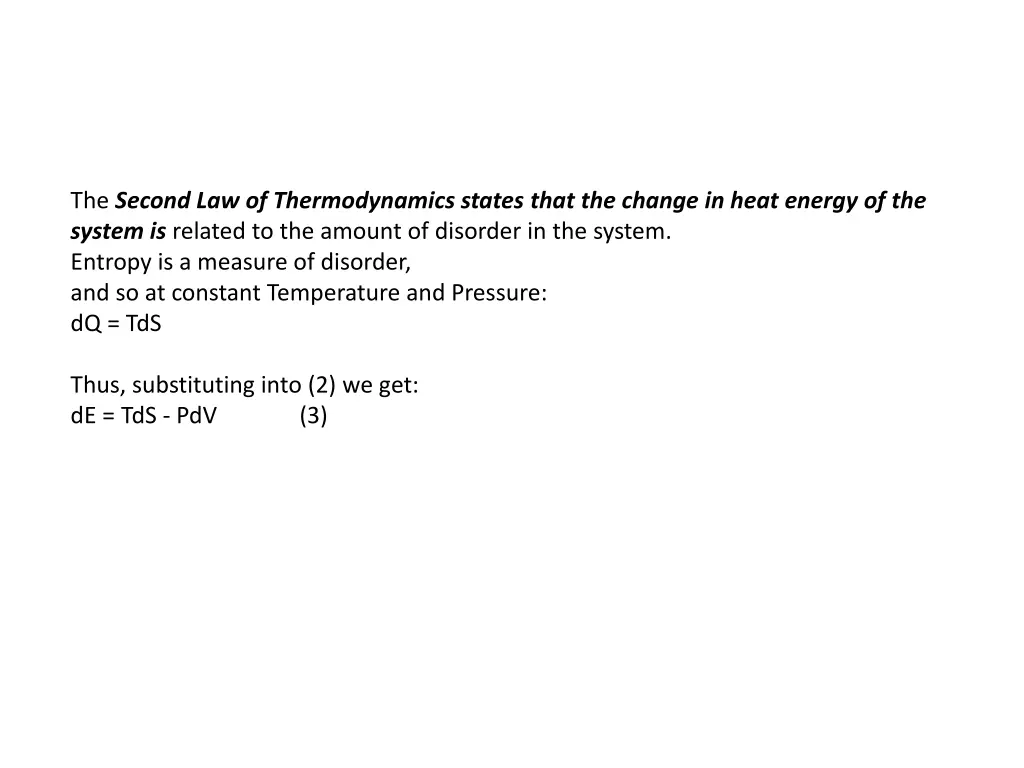 the second law of thermodynamics states that