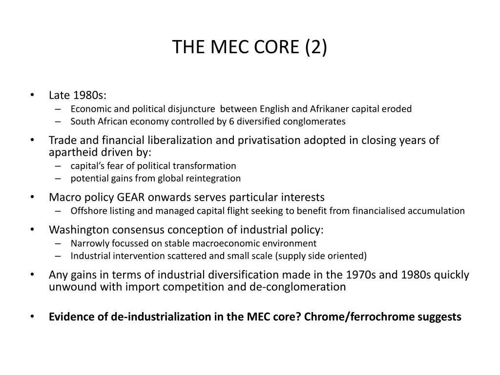 the mec core 2