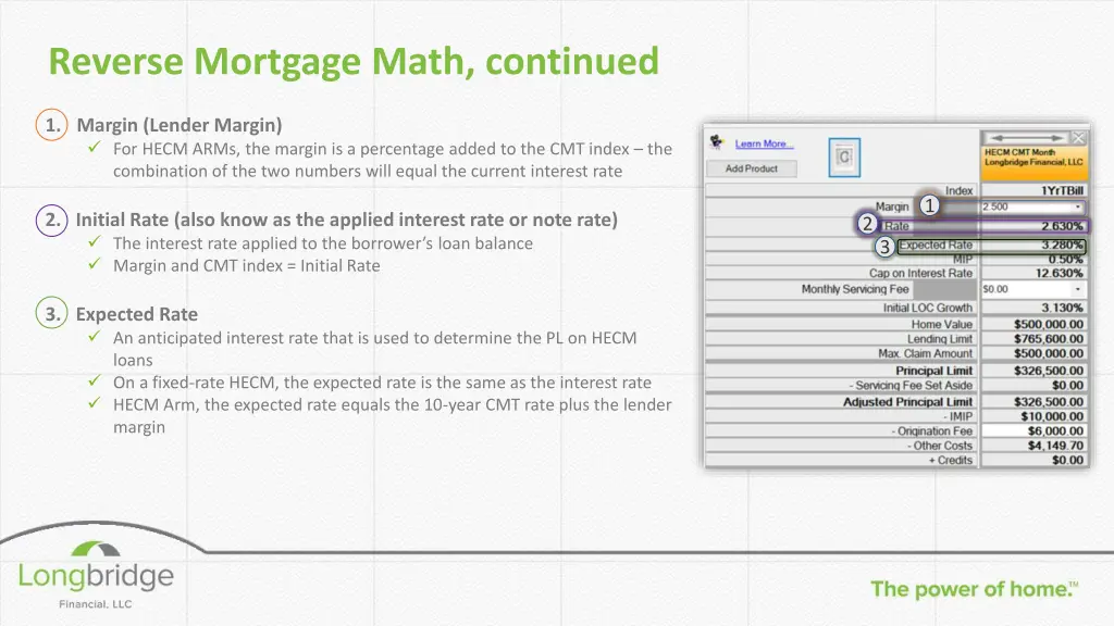 reverse mortgage math continued