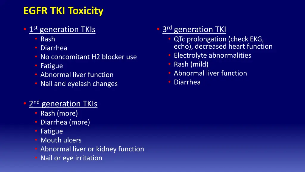 egfr tki toxicity