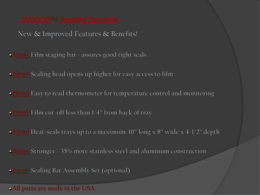 sv300r sv300r sealing solution sealing solution 1