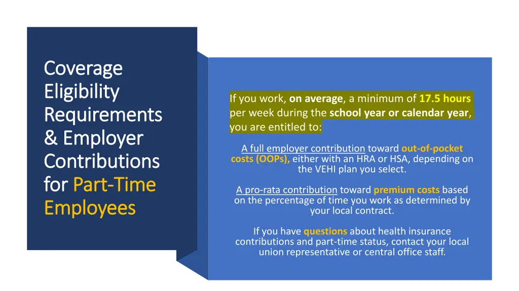 coverage coverage eligibility eligibility