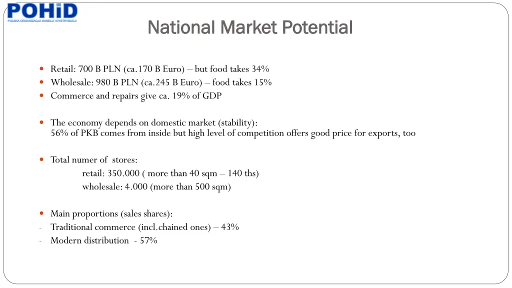 national national market