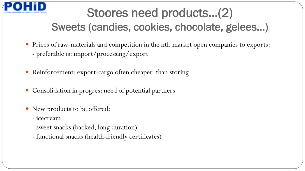 stoores need products 2 stoores need products