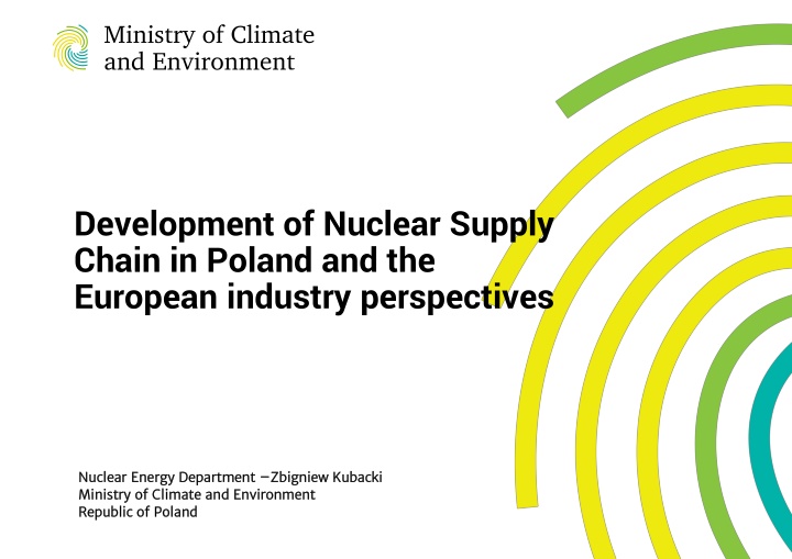 development of nuclear supply chain in poland