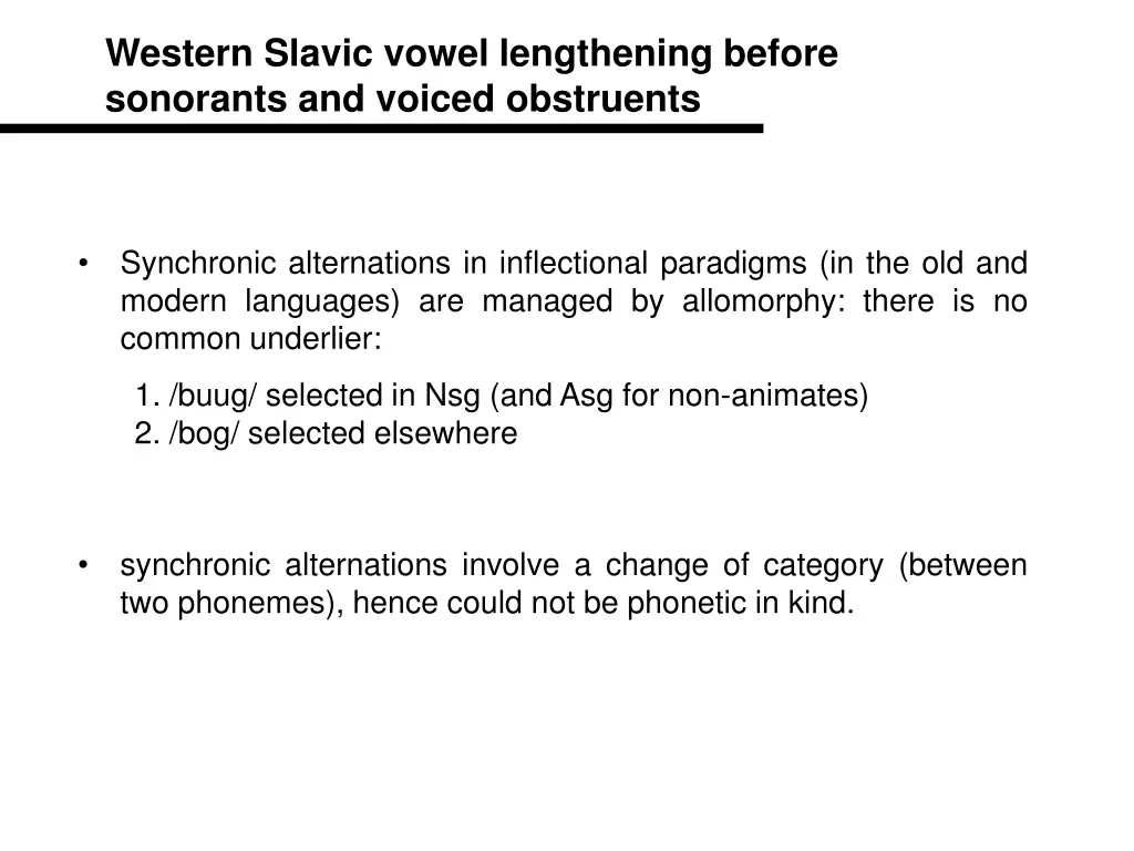 western slavic vowel lengthening before sonorants 9