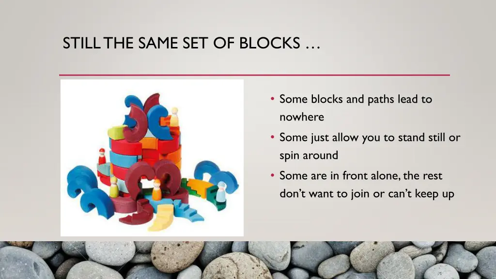 stillthe same set of blocks