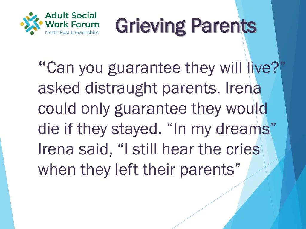 grieving parents grieving parents