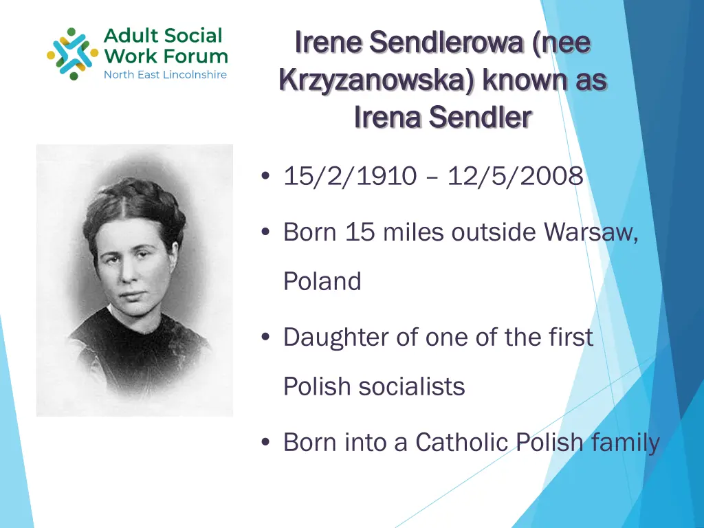 irene irene sendlerowa sendlerowa