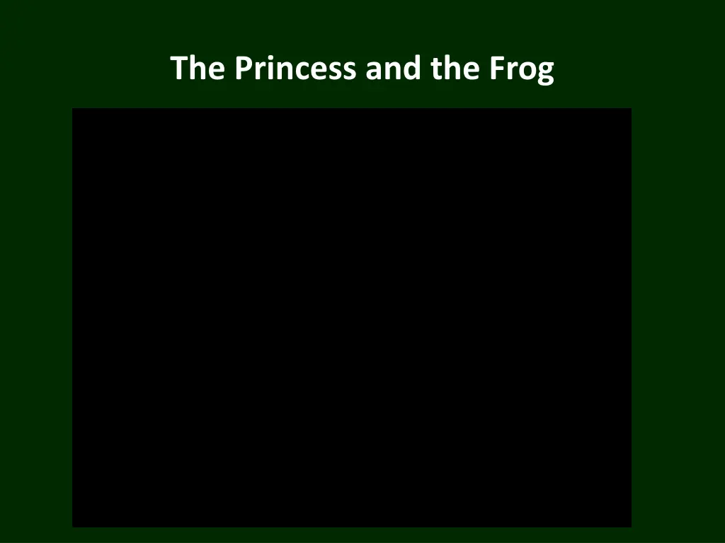 the princess and the frog