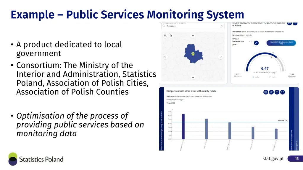 example public services monitoring system