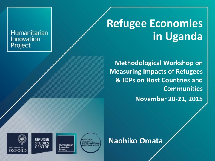 refugee economies in uganda