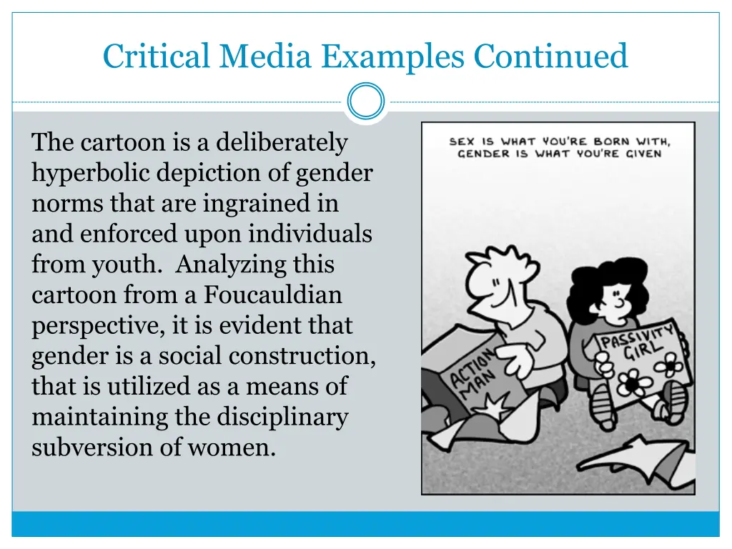 critical media examples continued 1