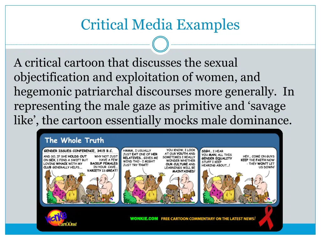 critical media examples