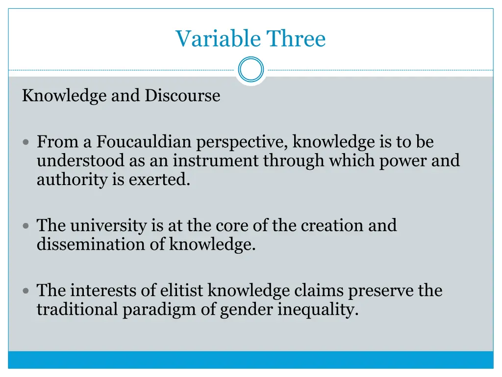 variable three