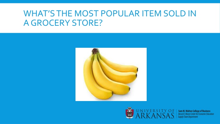 what s the most popular item sold in a grocery