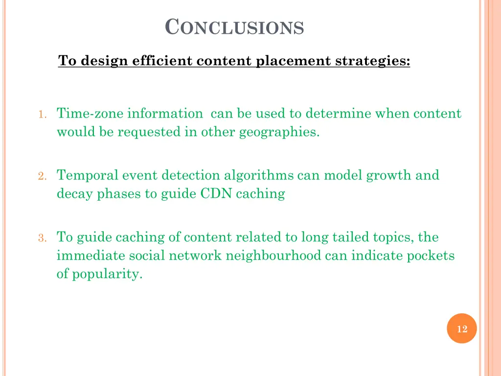 c onclusions 1