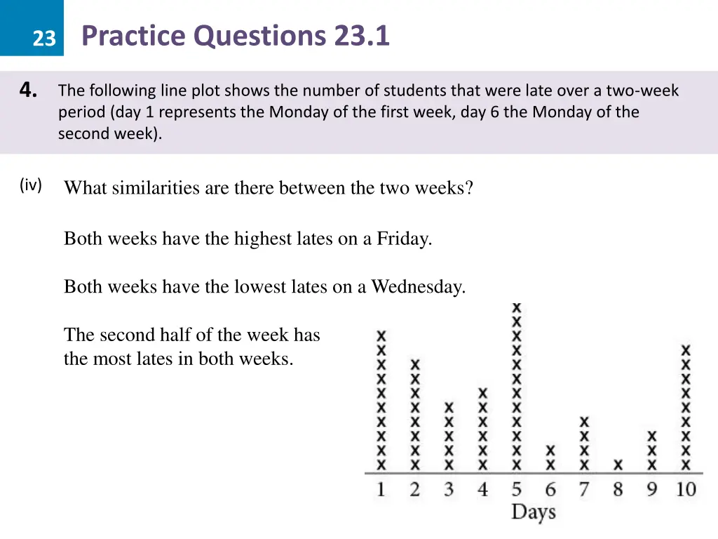 23 practice questions 23 1 16