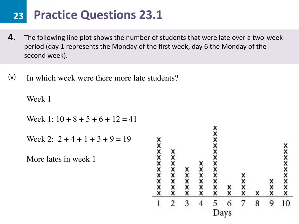 23 practice questions 23 1 17