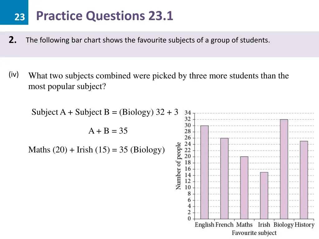 23 practice questions 23 1 7