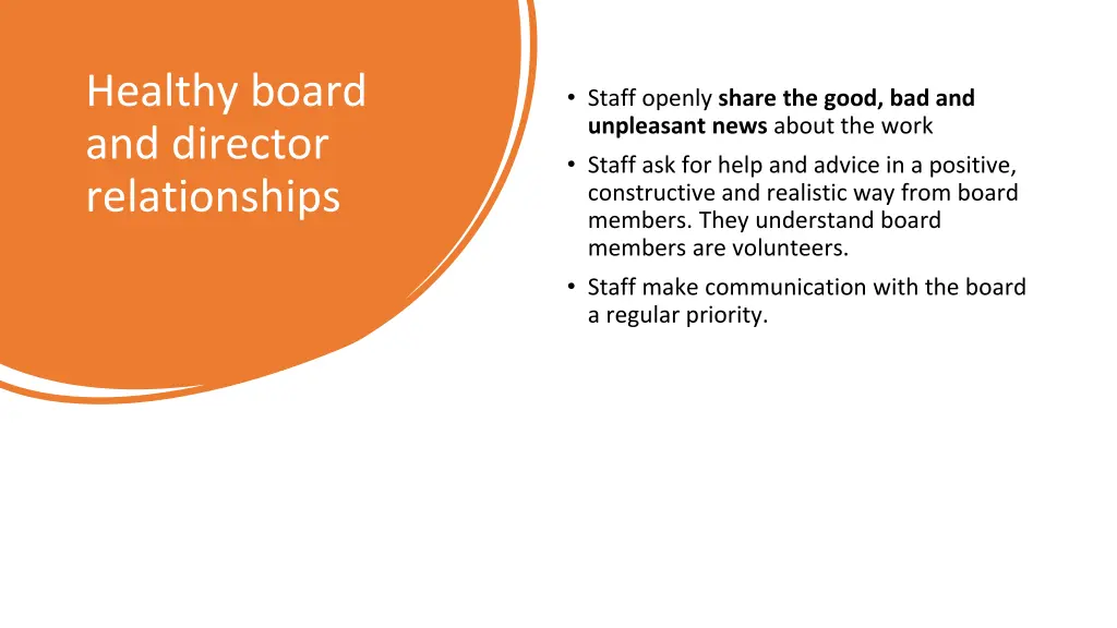 healthy board and director relationships 1